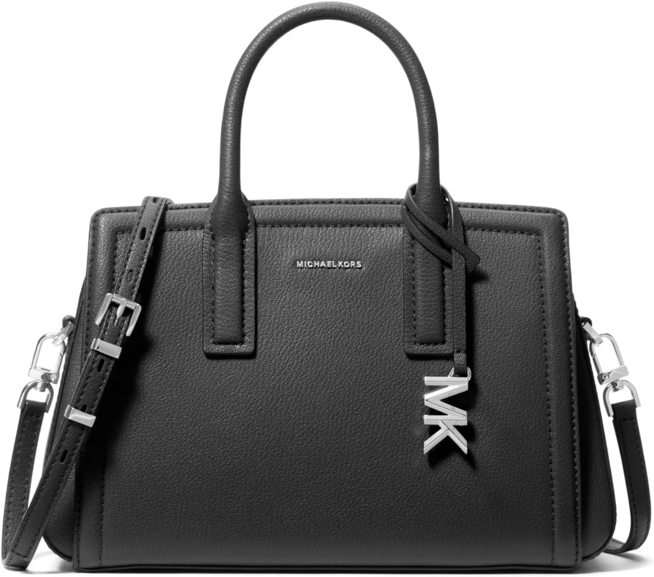 Michael Kors Laila Satchel: Chic Leather Handbag for Daily Use