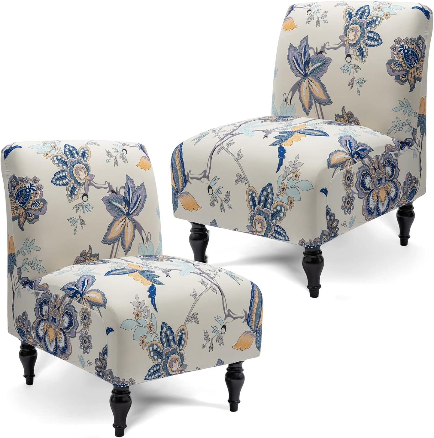 Liykimt Armless Accent Chair Cover Slipcover for Stylish Decor