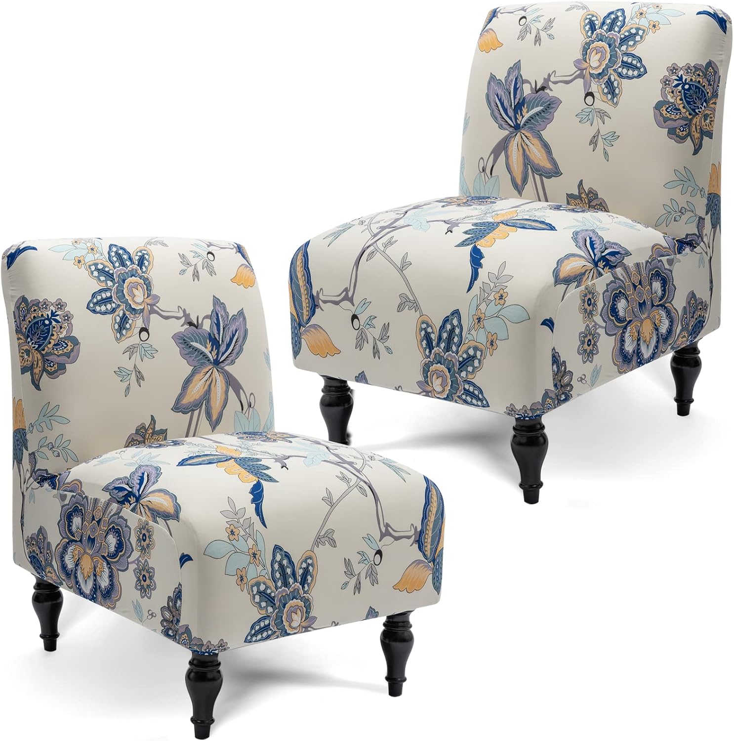 Liykimt Armless Accent Chair Cover Slipcover for Stylish Decor