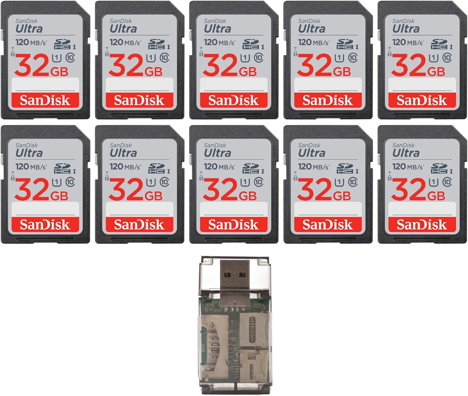 SanDisk 32GB Ultra SDHC UHS-I Memory Card for High-Speed Photography