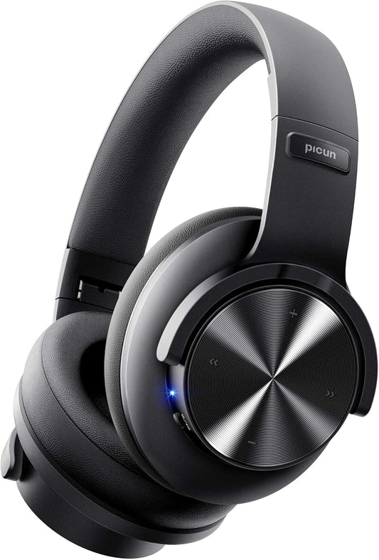 Picun B8 Bluetooth Headphones - 120H Playtime, 3 EQ Modes