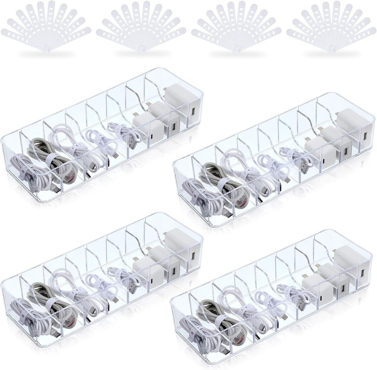 Wire Ties Box: Organize Cords Easily!