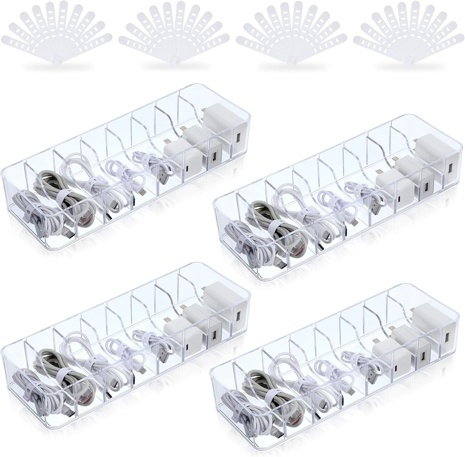 Wire Ties Box: Organize Cords Easily!