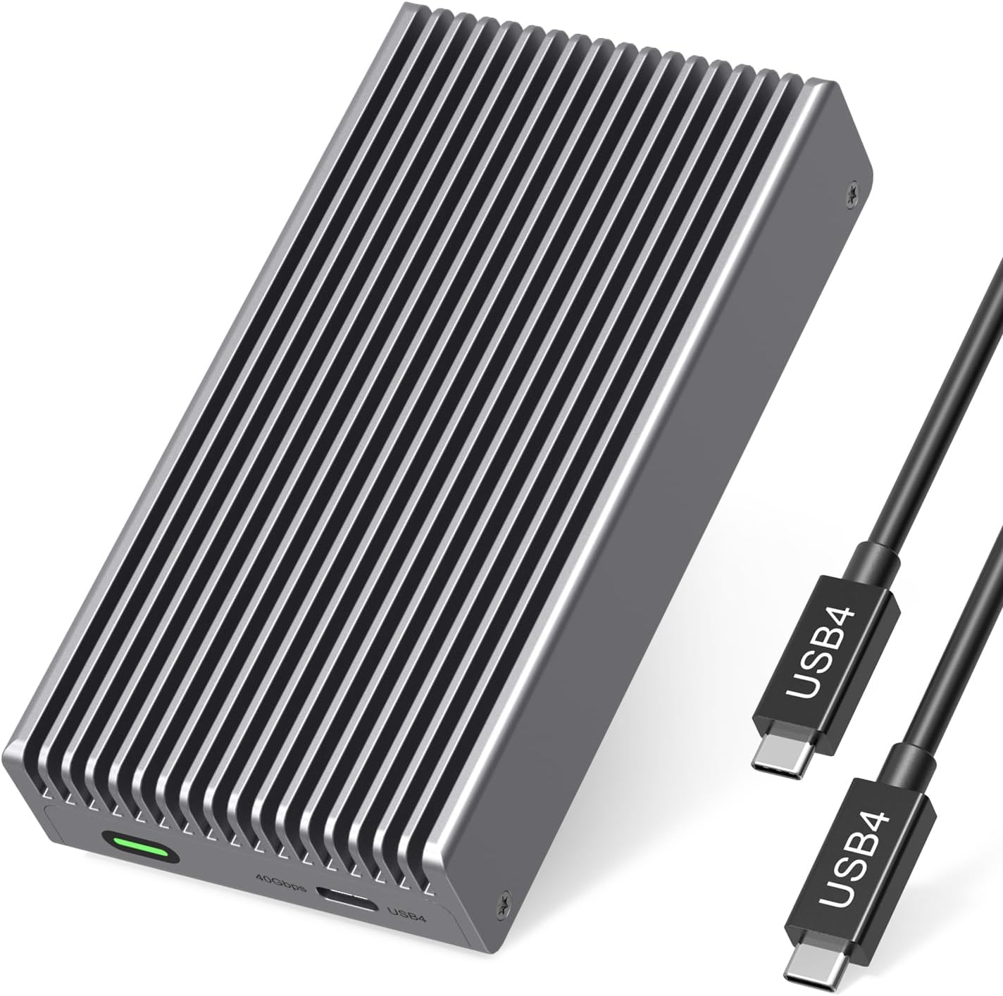 40Gbps NVMe SSD Enclosure: Fanless Speed, Dustproof Cooling