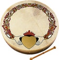 Waltons Bodhran 12ft (Claddagh) - Handcrafted Beginner Irish Drum