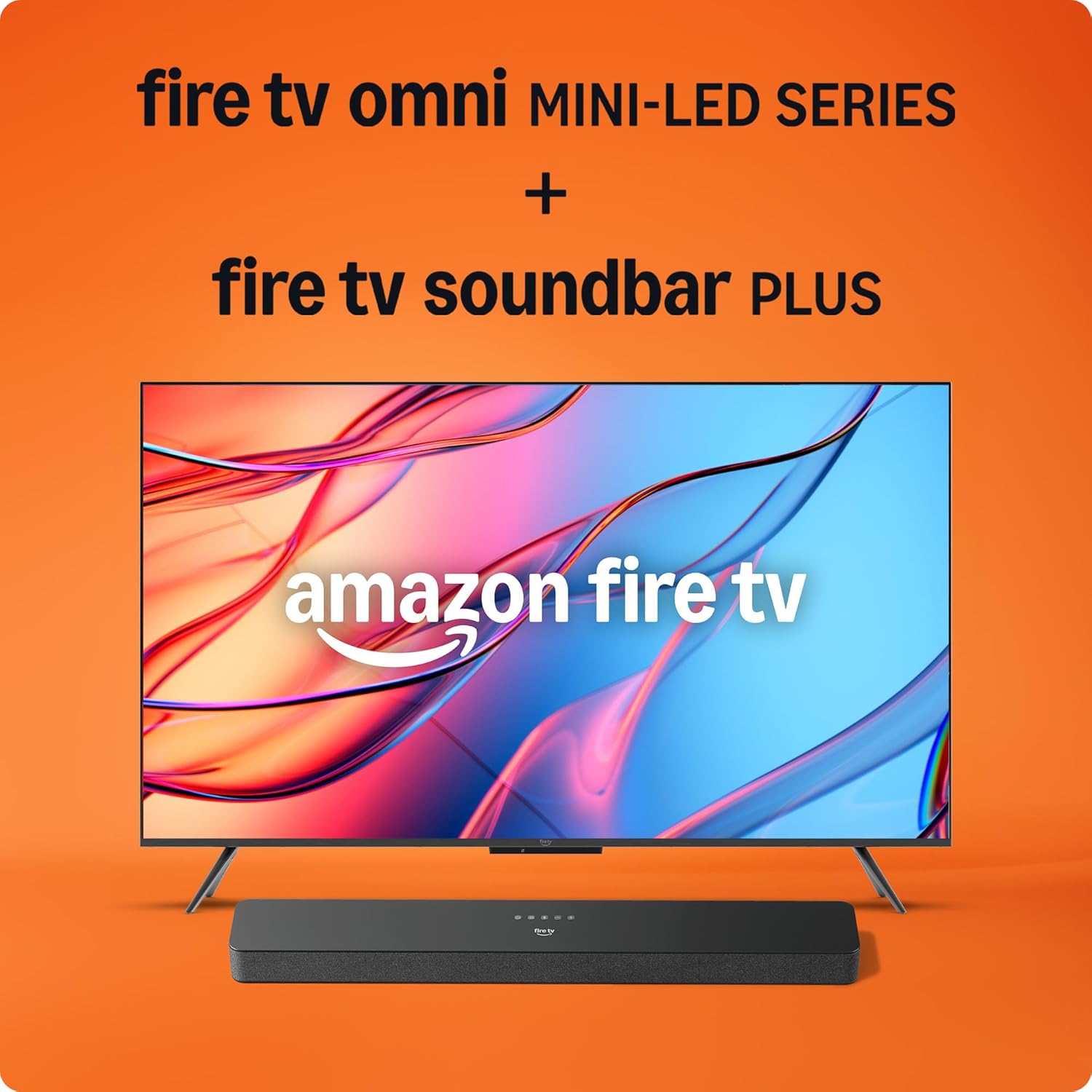 Immersive Viewing:  Fire TV 55 Mini-LED & Soundbar