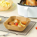 Air Fryer Paper Liners 100PCS Square Parchment Paper - Fit 5-8 QT