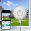 2K Window Camera 5G & 2.4GHz WiFi Indoor Dome Camera - Easy Stick
