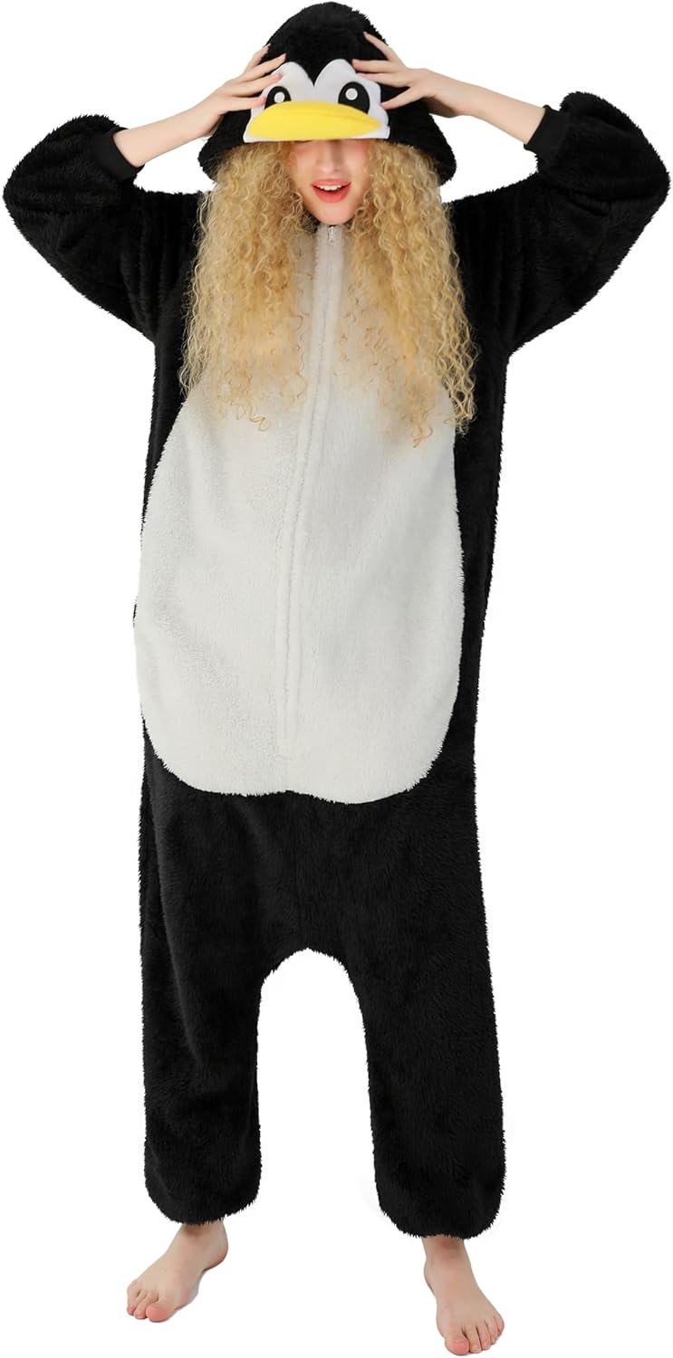 SimZoo Adult Animal Onesie Pajamas for Cozy Sleepwear Fun