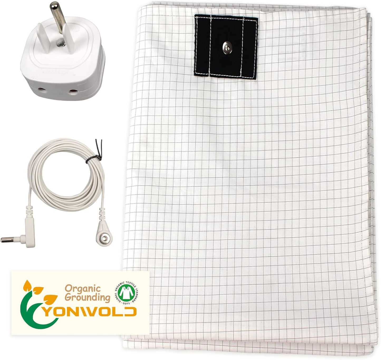Organic Grounding Sheet 10% Silver Full/Double for Bed Therapy