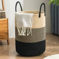 YOUDENOVA Woven Rope Laundry Hamper 100L - Tall, Foldable Storage