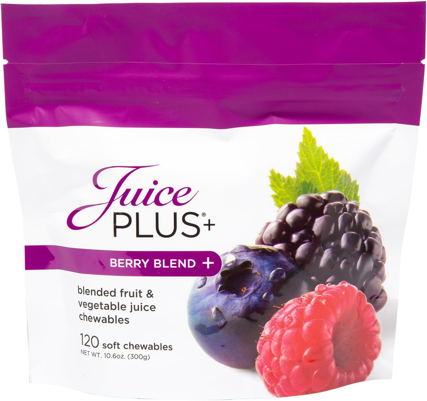 Juice Plus+ Berry Blend Soft Chews for Daily Nutrition Boost