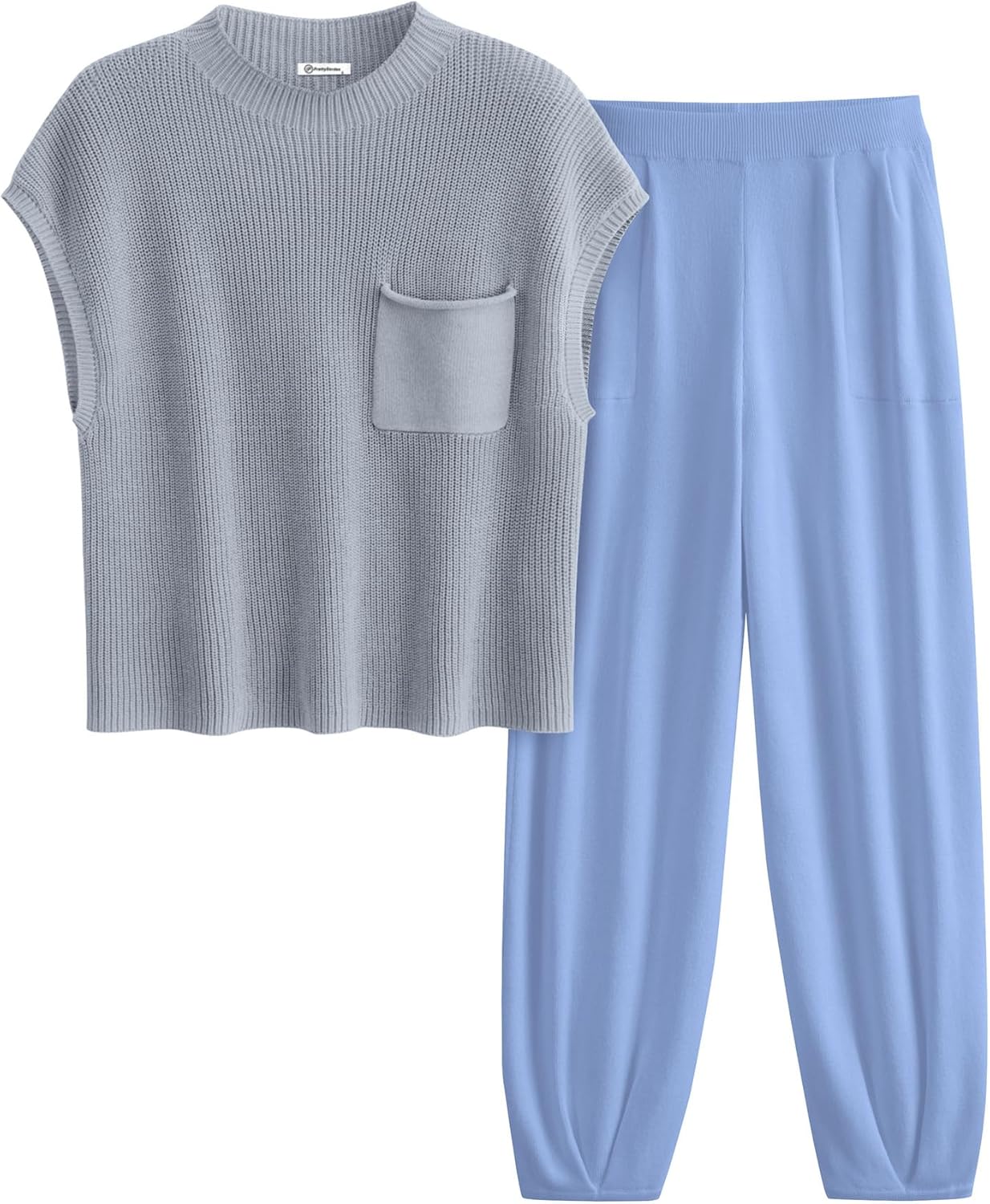 PRETTYGARDEN Womens Two Piece Outfits Sweater Sets for Style