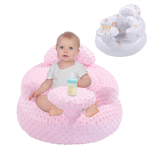 Baby Floor Seat with Back Support and Tray