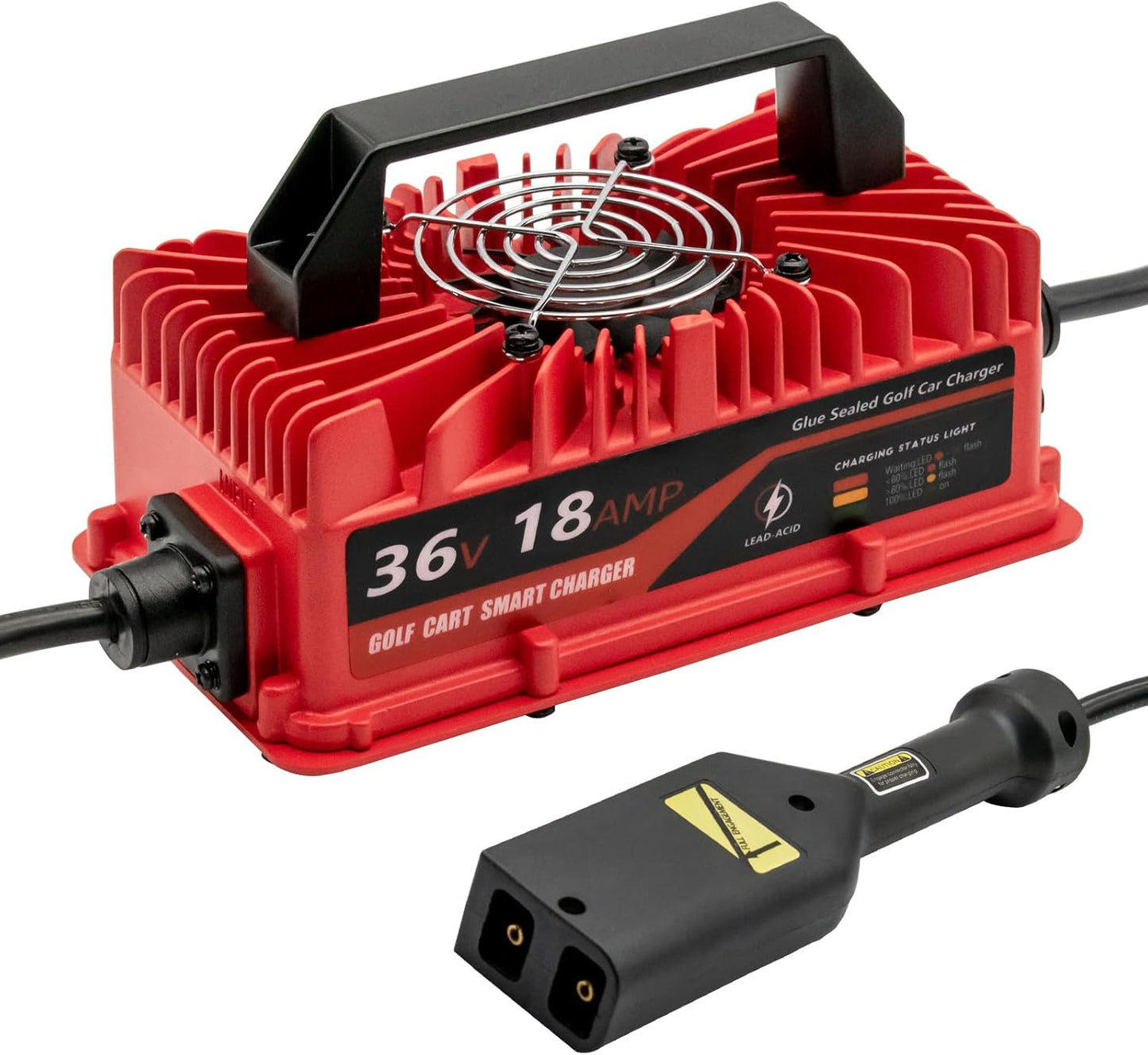 Ultimate Power: BESTRENOGY 18A 36V Golf Cart Charger