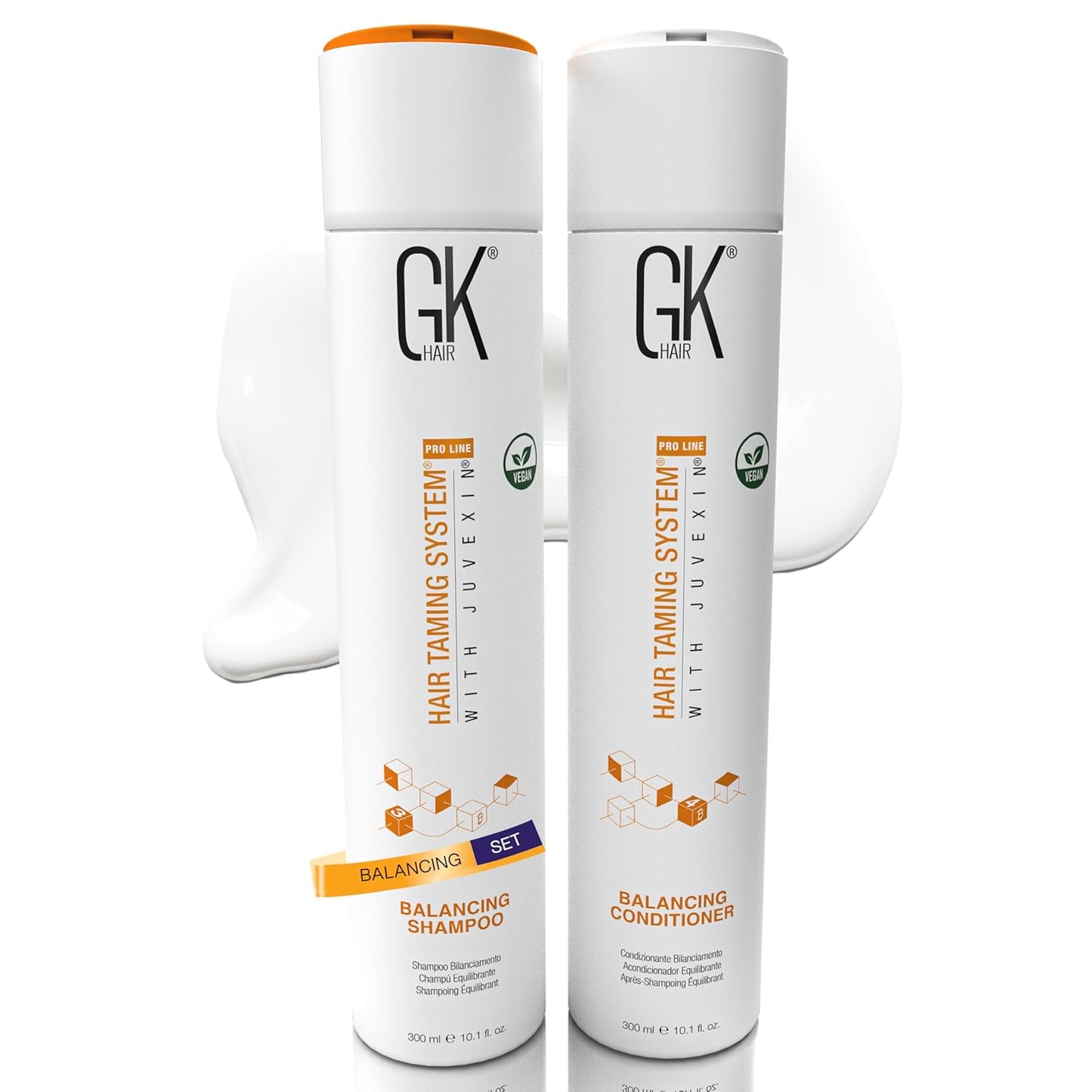 GK HAIR Balancing Shampoo & Conditioner Set: Deep Cleanse for Oily Hair