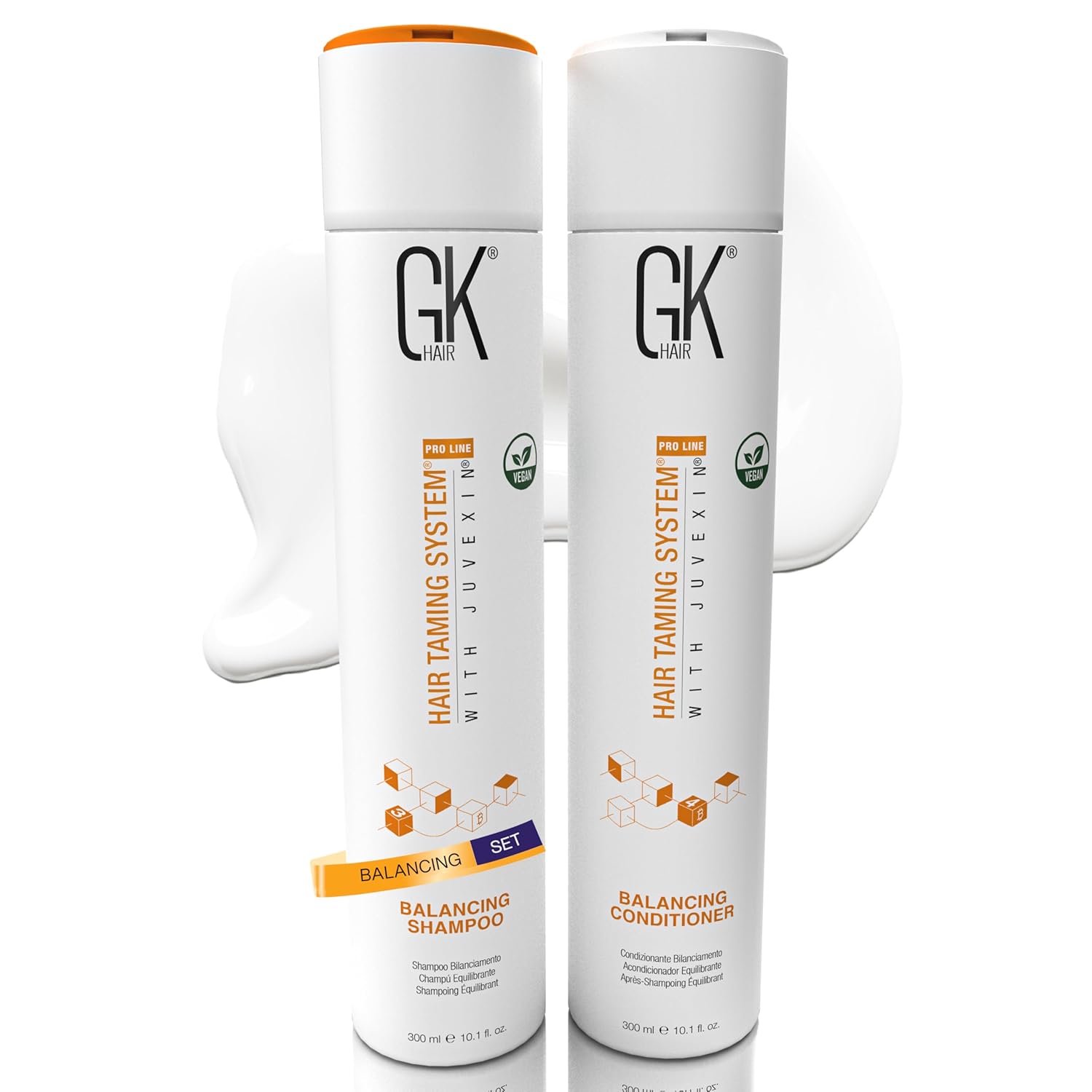 GK HAIR Balancing Shampoo & Conditioner Set: Deep Cleanse for Oily Hair