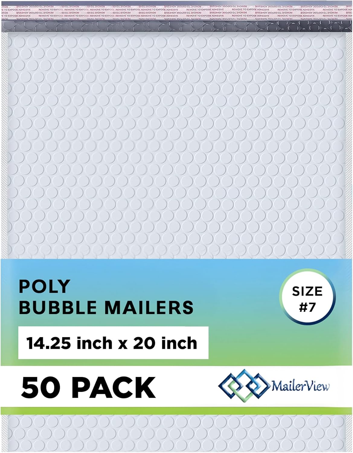 White Extra Large Poly Bubble Mailers for Safe Shipping