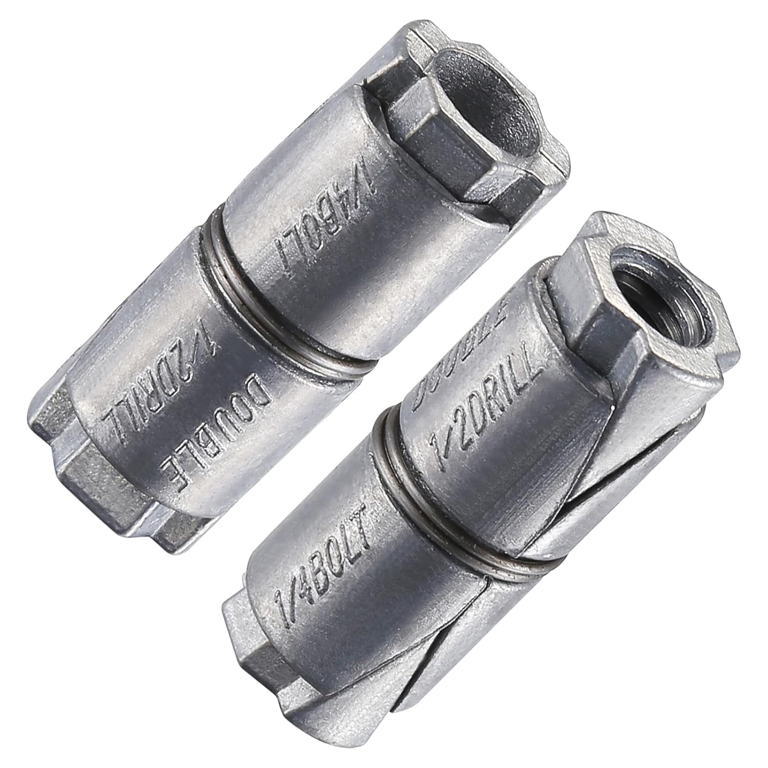 1/4x1-1/4 Double Expansion Anchors for Masonry and Concrete