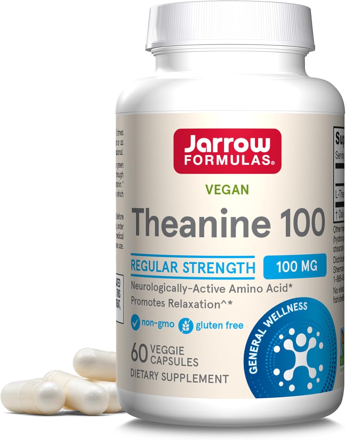 Jarrow Formulas Theanine Bundle for Relaxation Support 200mg 100mg