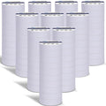 100 Rolls White Electrical Tape Bulk 3/4 in x 66 ft - High Temp