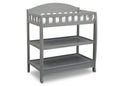 Delta Children Infant Changing Table with Pad, Grey - Sturdy Nursery