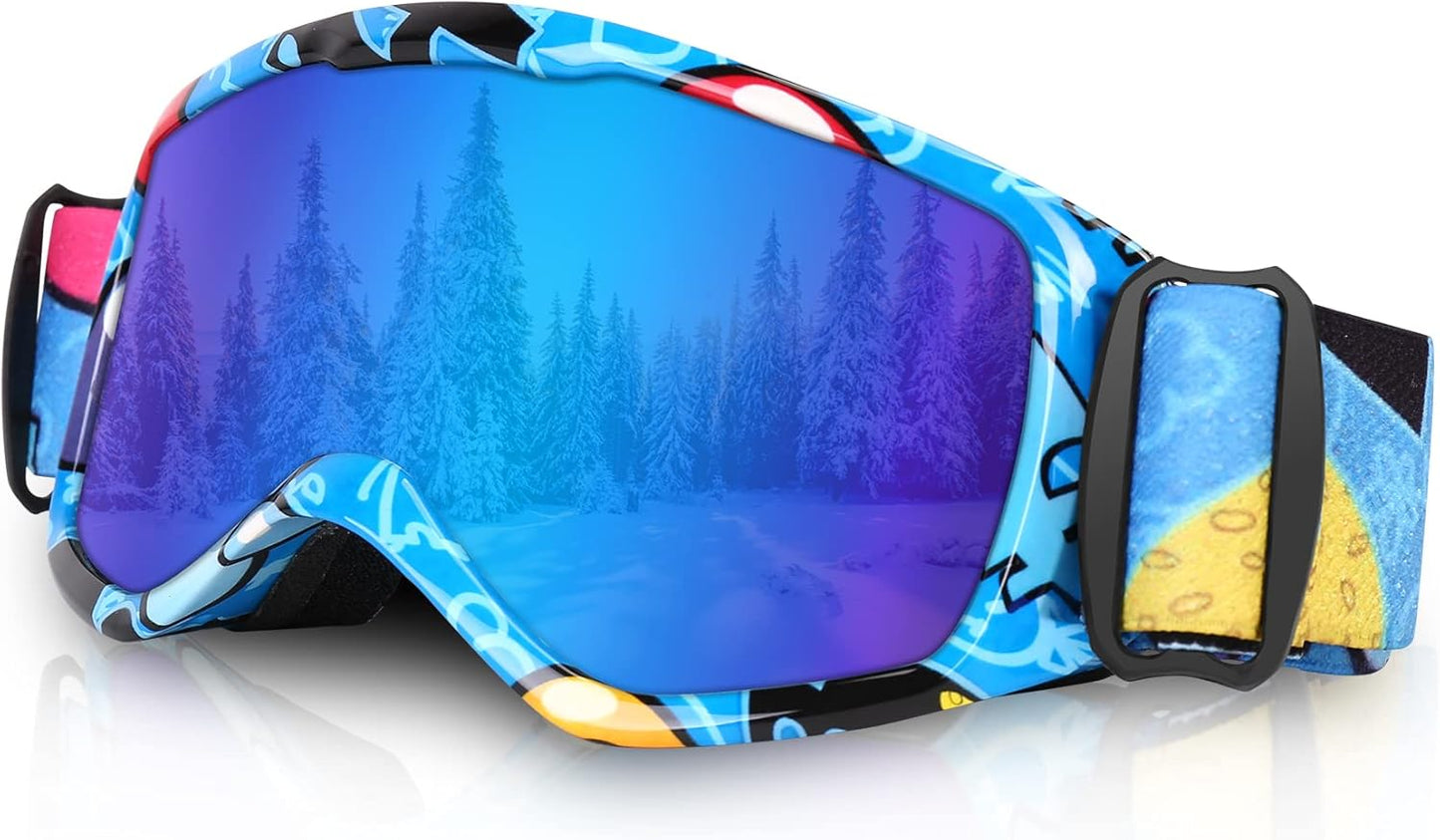 Anti-fog Kids Ski Goggles: Crystal Clear Vision