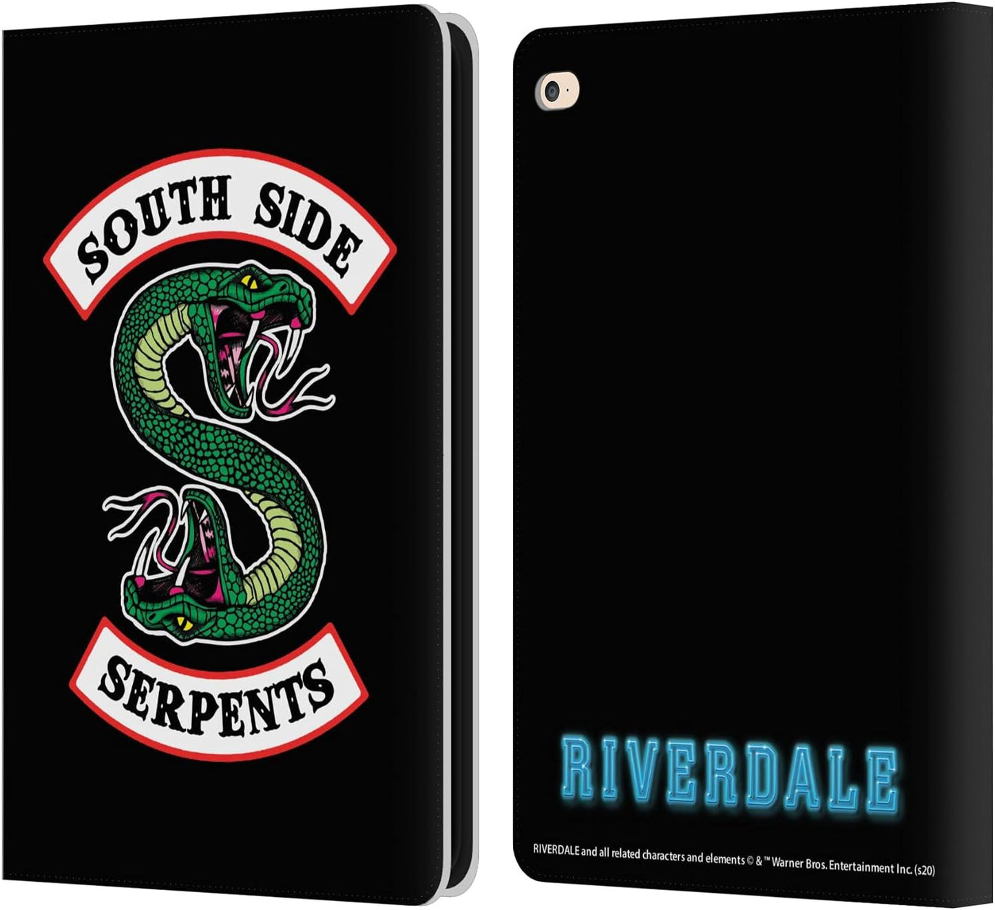 Riverdale South Side Serpents Leather Wallet Case for iPad Air 2