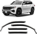In-Channel Rain Guards for Volkswagen Atlas 2018-2025 - Durable Fit