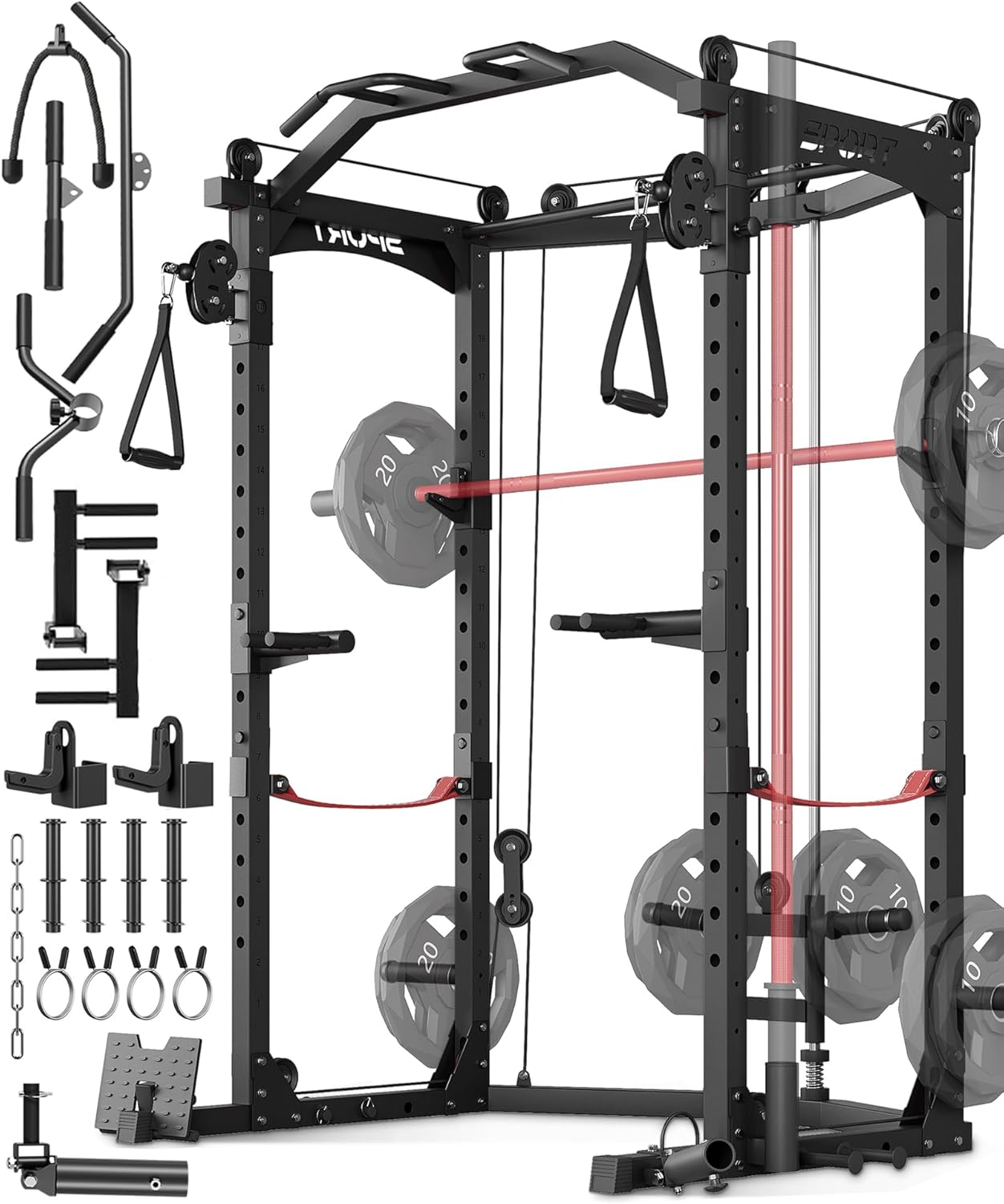 Power Cage Multi-Functional Power Racks for Home Gym Training