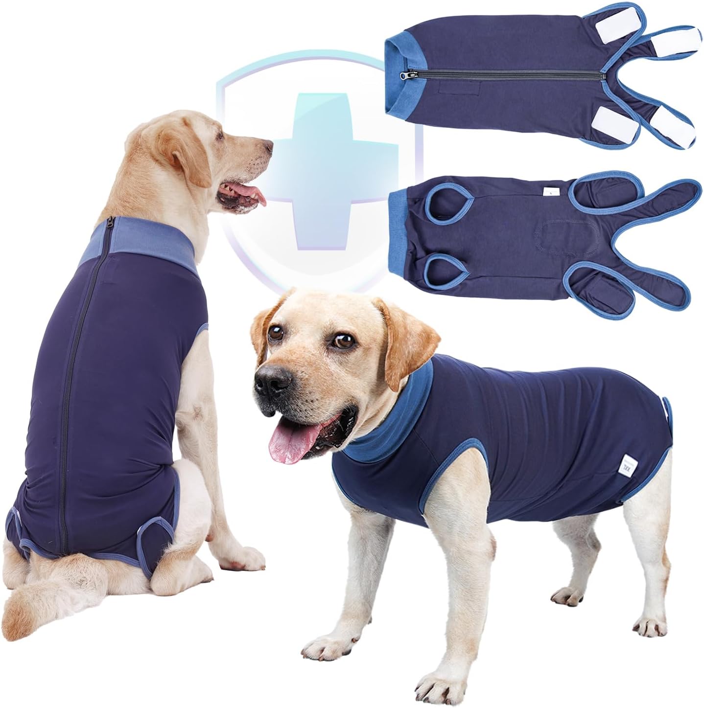 Breathable Dog Surgery Recovery Suit for Fast Healing and Comfort
