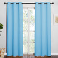 NICETOWN Triple Weave Thermal Insulated Blackout Curtains 42x84