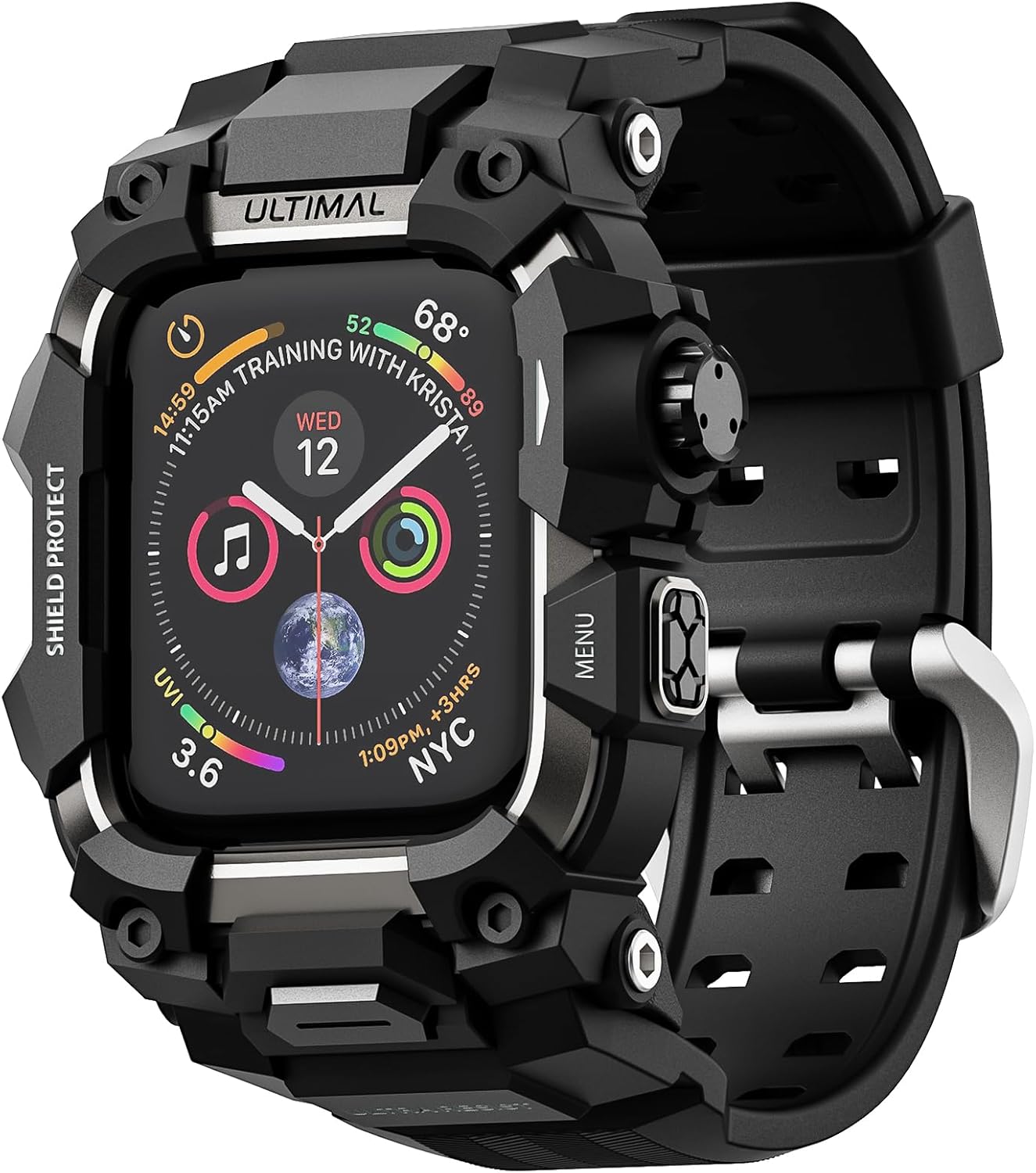 ULTIMAL Rugged Apple Watch Case - Military Grade Protection