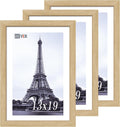 VCK 13x19 Oak Wood Frame for Pictures - Natural Elegance