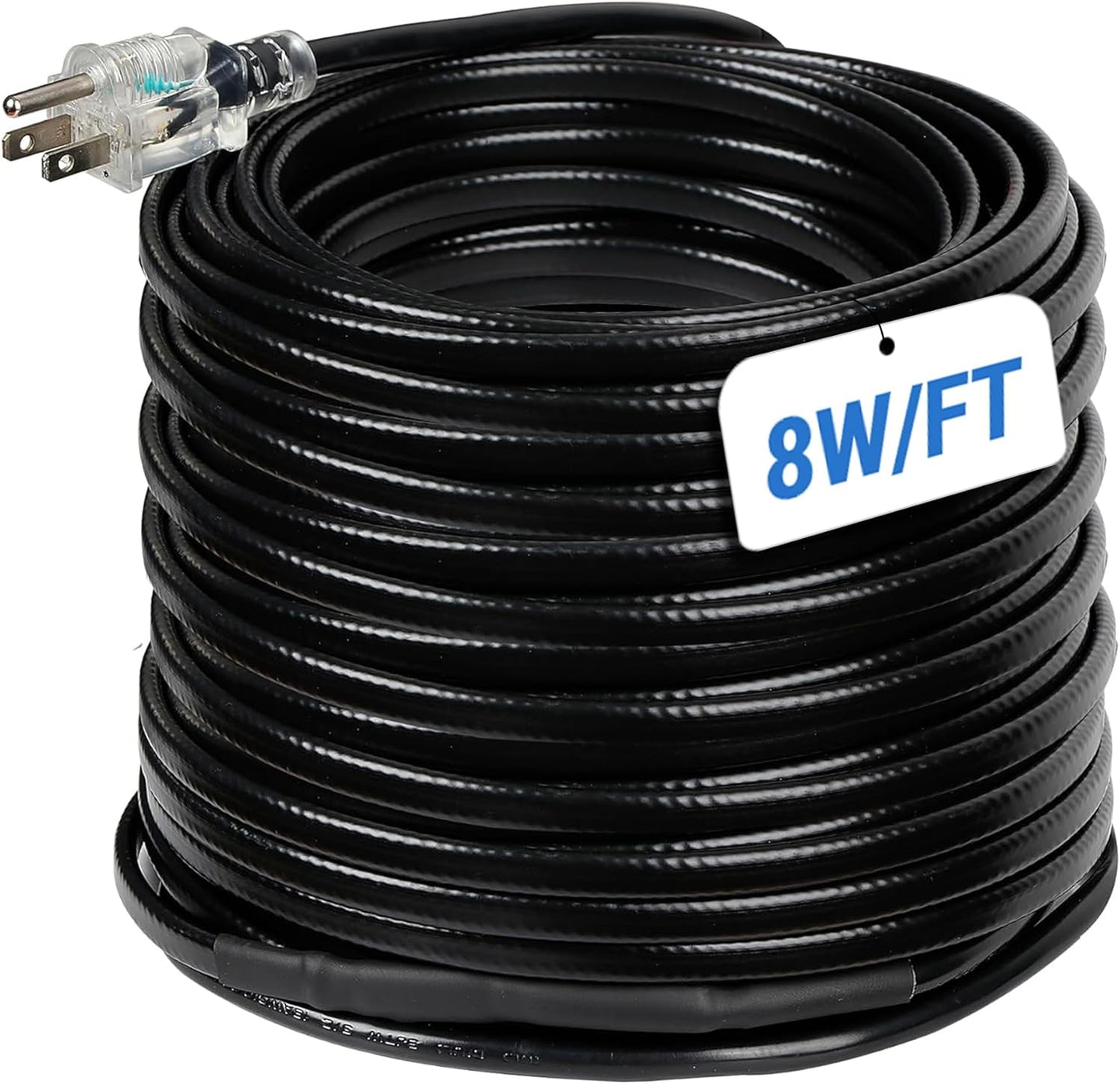 Heat Tape for Roof and Gutters - 152FT Self-Regulating Cable