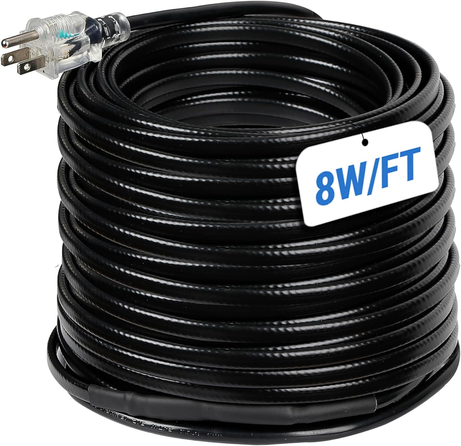 Heat Tape for Roof and Gutters - 152FT Self-Regulating Cable