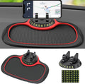 Multifunction Car Anti-Slip Mat Auto Phone Holder - Secure Dashboard