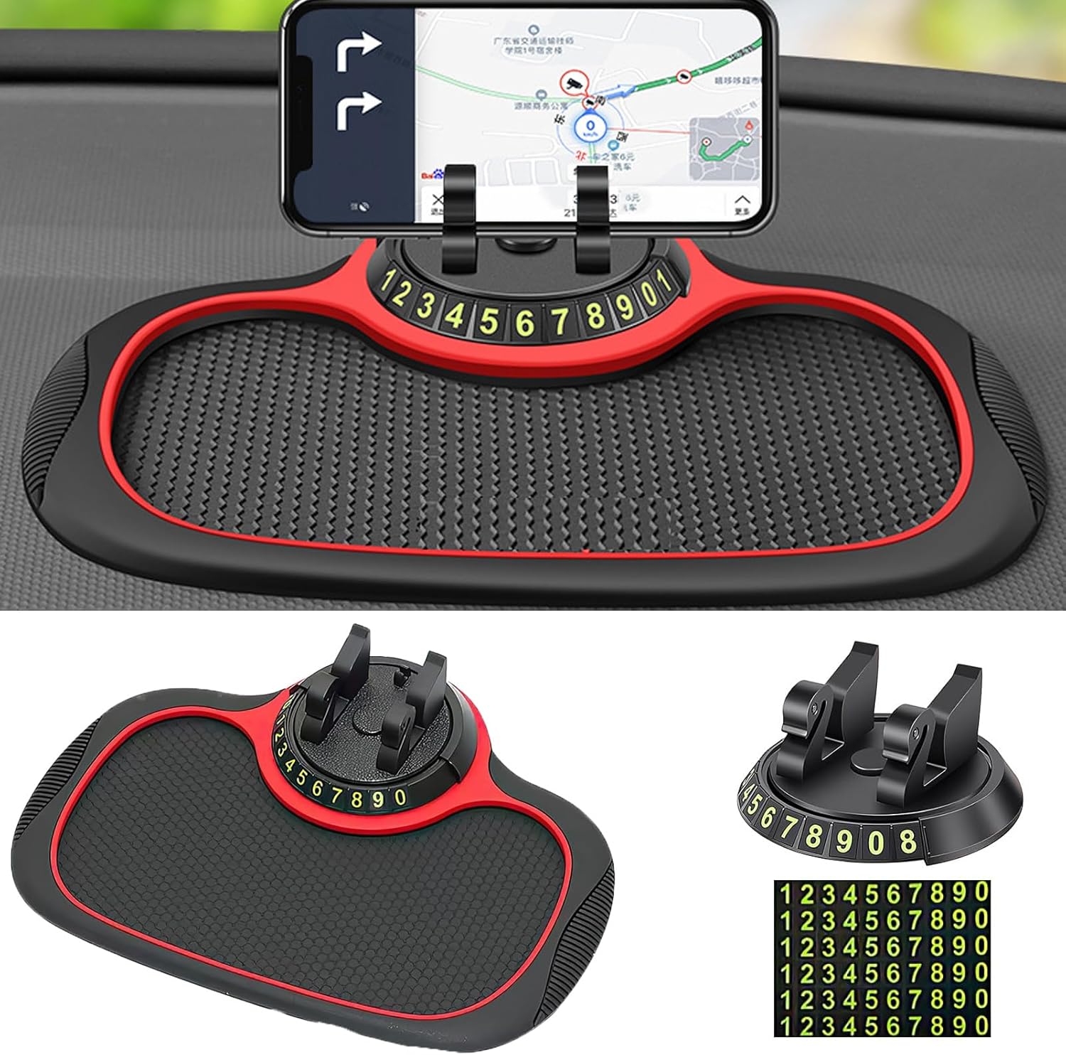 Universal Anti-Slip Car Phone Holder by Panmall