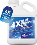 1 Gallon 4X Blue Pond Dye - Concentrated Lake & Pond Colorant