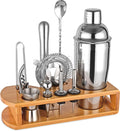 Wukuna Cocktail Shaker Set: 12-Piece Kit for Ultimate Mixing!