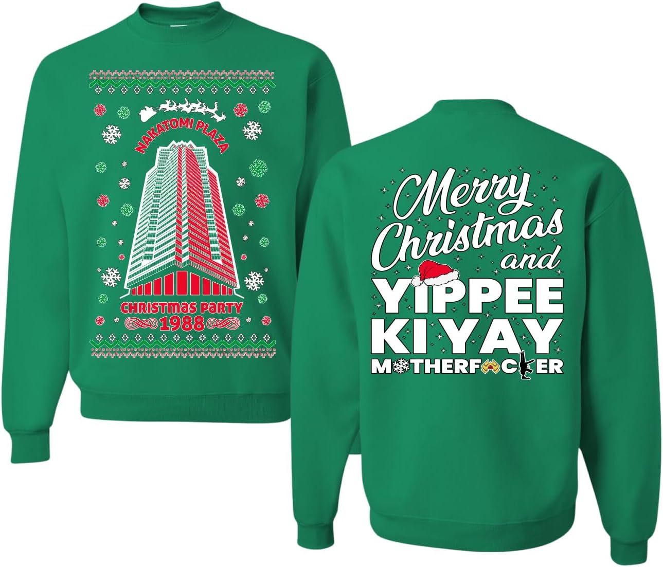 Nakatomi Plaza Christmas Party Ugly Sweater for Everyone
