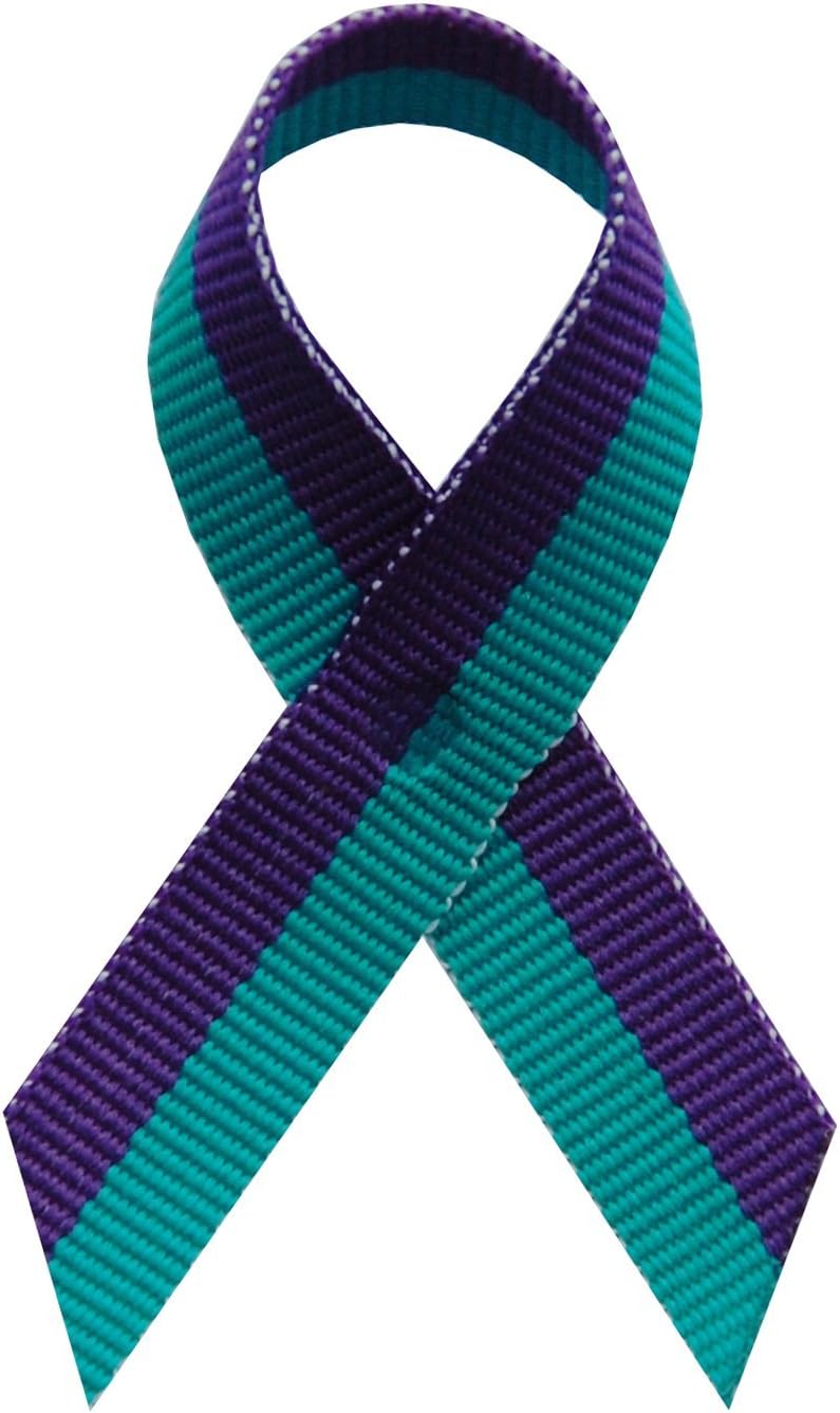 250 Suicide Prevention Awareness Ribbons - Made in USA Quality