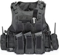 YAKEDA Adjustable Tactical Airsoft Training Vest - Durable, Modular
