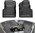 Jeep Wrangler TJ Floor Mats Front Row Liners - All Weather Fit