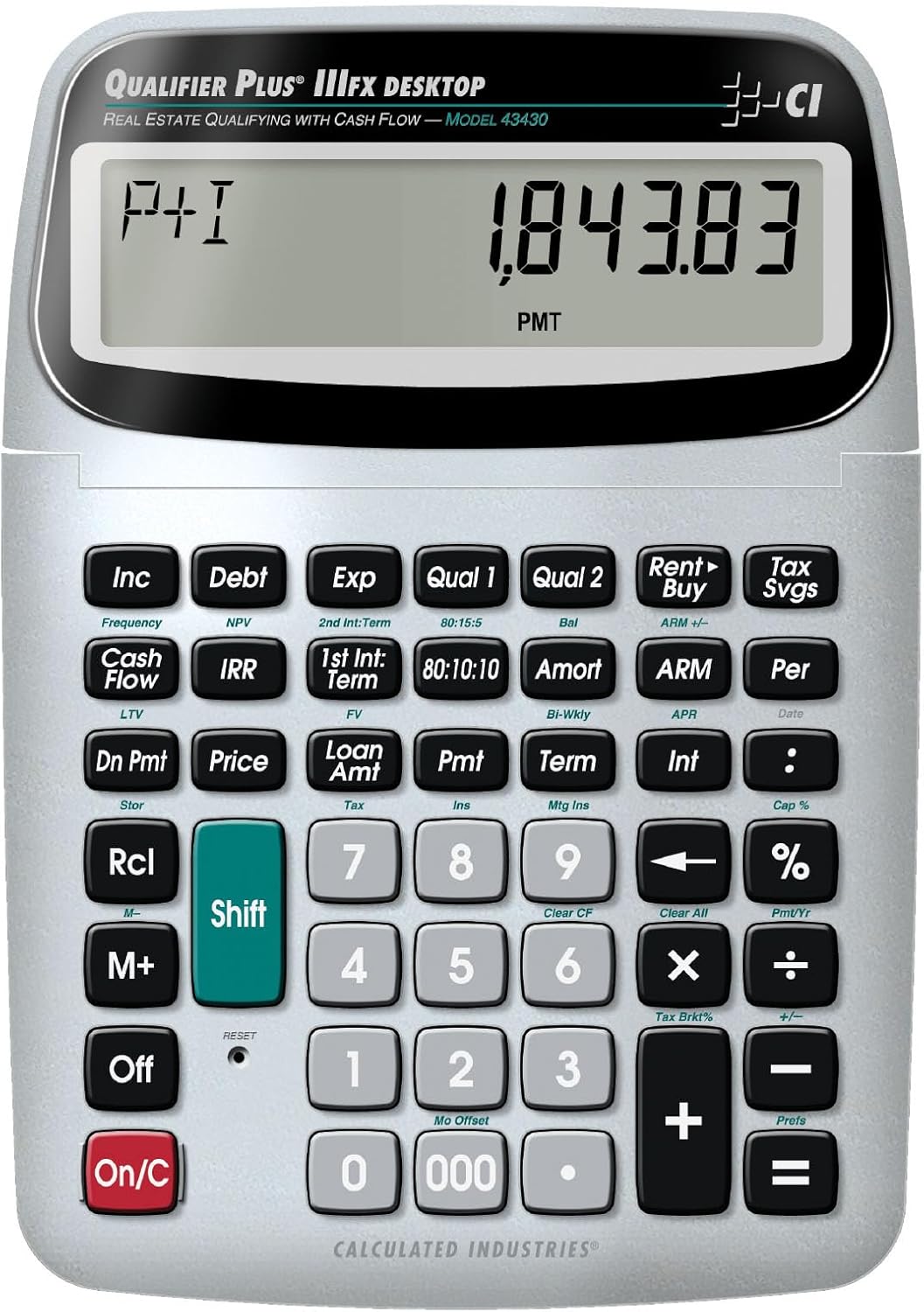 Qualifier Plus IIIfx Desktop PRO Real Estate Mortgage Calculator