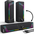 Immersive Gaming Sound: OFFSIR RGB SoundBar