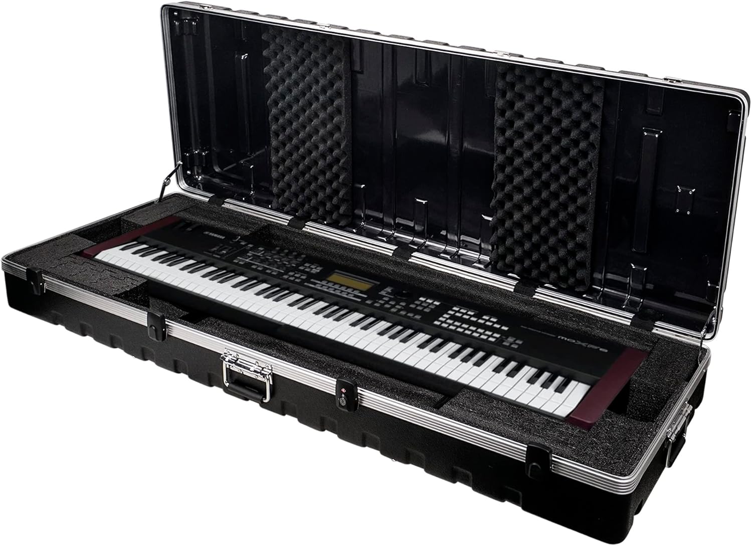 Sound Town Lightweight 88-Note Keyboard Case with Wheels