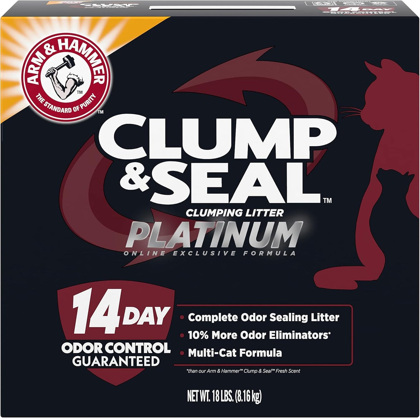 Arm & Hammer 14 Days Odor Control Multi-Cat Litter