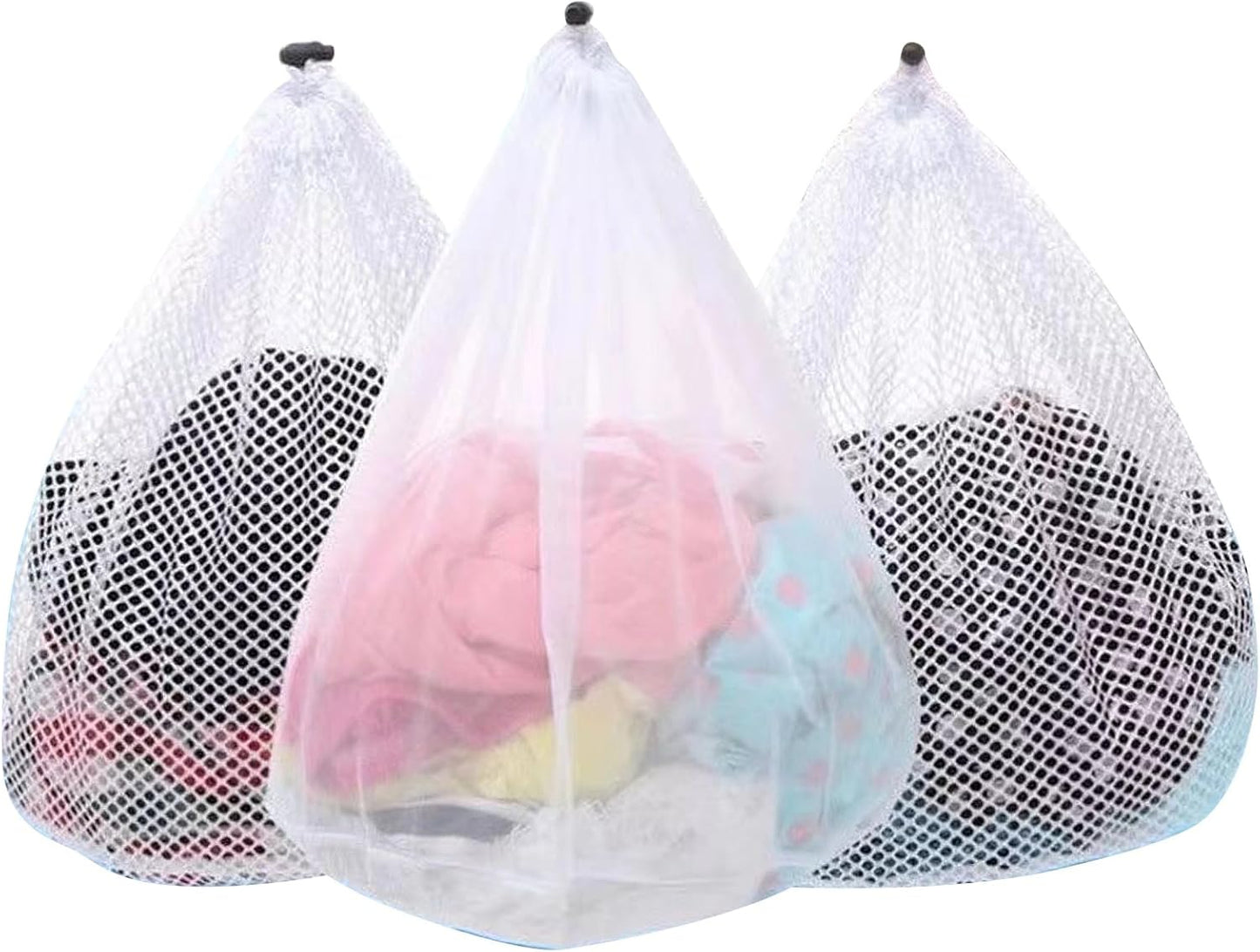 OKAKA Jumbo Mesh Laundry Bags - Protect Your Delicates!