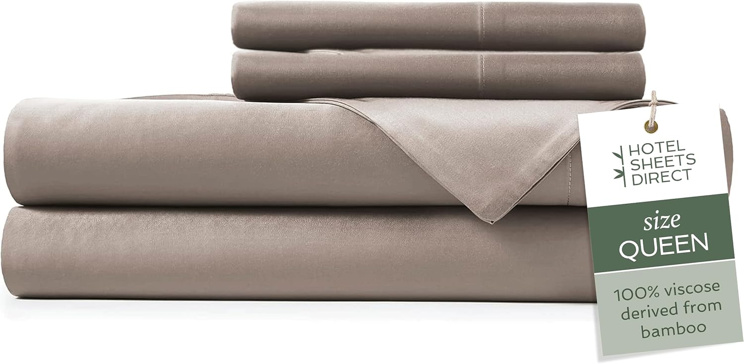 Queen Size Bamboo Bed Sheet Set for Luxurious Comfort